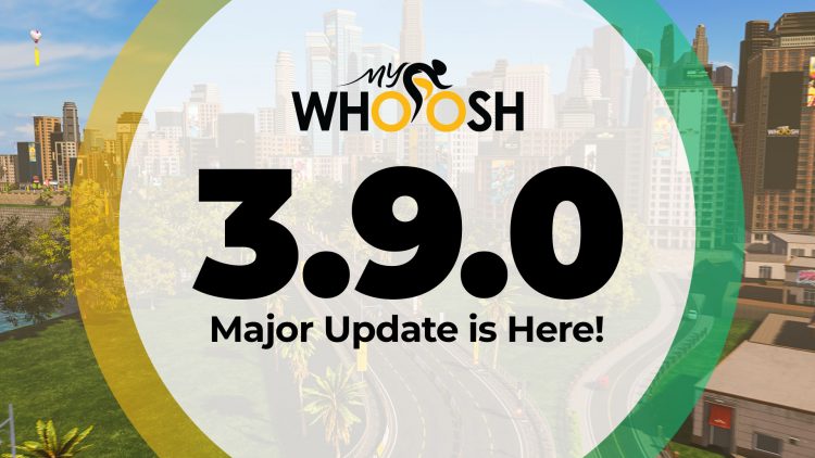 Ride Smarter, Train Better – MyWhoosh 3.9.0 is Here!